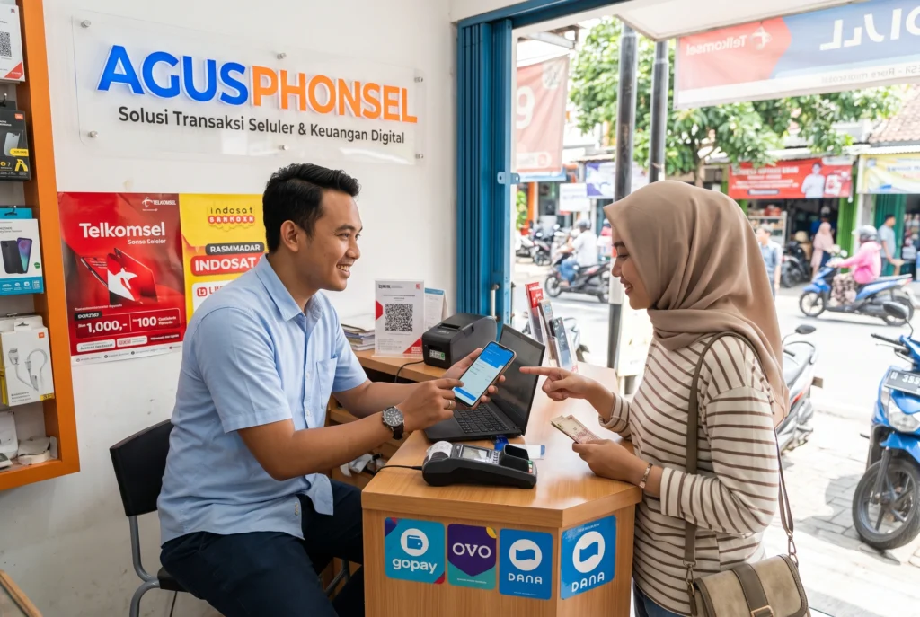 Agus Phonsel, Solusi Transaksi Seluler dan Keuangan Digital