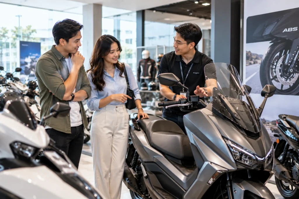 Skuter Besar Berfitur ABS: Pertimbangan Beralih dari Skutik Harian